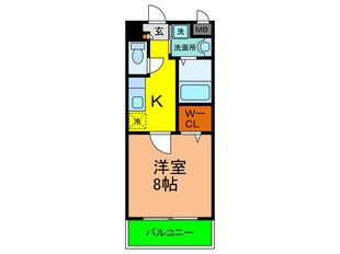 ツルトスコⅡ番館の物件間取画像